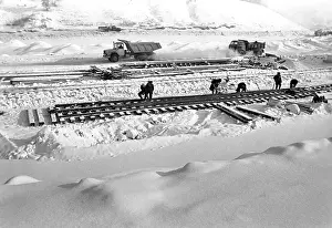 Bryukhanenko: Baikal-Amur Mainline construction, 1975