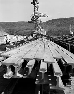 Bryukhanenko: Baikal-Amur Mainline construction, 1975