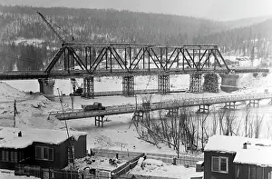 Tayura: Baikal-Amur Mainline construction, 1976