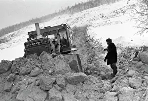 Assr: Baikal-Amur Mainline construction, 1976