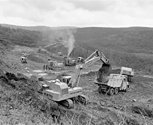 Amur: Baikal-Amur Mainline construction, 1976