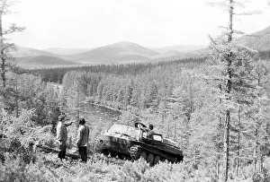 Survey: Baikal-Amur Mainline construction, 1977