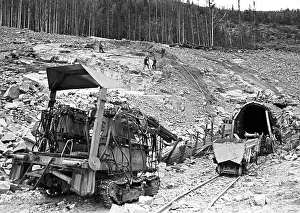 Bryukhanenko: Baikal-Amur Mainline construction, 1977