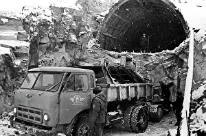 Baikal: Baikal-Amur Mainline construction, 1977