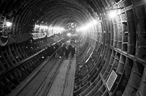 Tunneling: Baikal-Amur Mainline construction, 1978