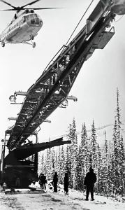Mainline: Baikal-Amur Mainline construction, 1978