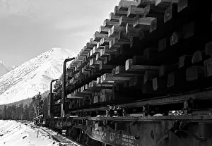 Bryukhanenko: Baikal-Amur Mainline construction, 1978
