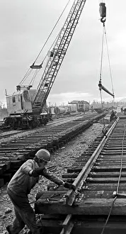 Facility: Baikal-Amur Mainline under construction, 1980