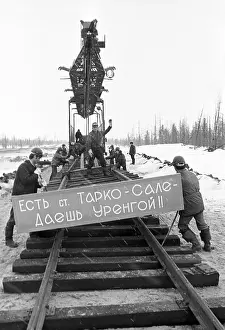 Mainline: Baikal-Amur Mainline construction, 1980