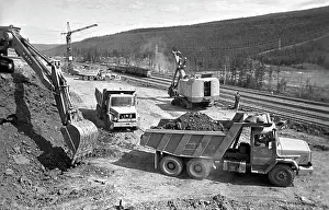 Tayura: Baikal-Amur Mainline construction, 1981