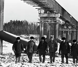 Responsible: Baikal-Amur Mainline construction, 1981