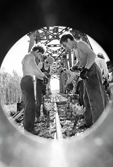 Philipp: Baikal-Amur Mainline construction, 1981