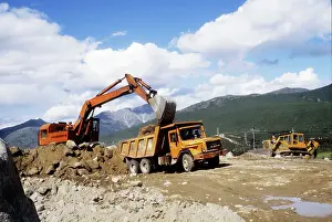 Earthwork: Baikal-Amur Mainline construction, 1982