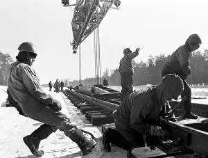 Zotin: Baikal-Amur Mainline construction, 1982