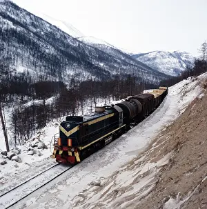 Drives: Baikal-Amur Mainline construction, 1983