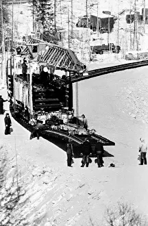 Chita: Baikal-Amur Mainline construction, 1983