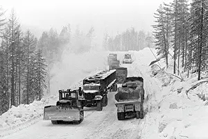 Slabs: Baikal-Amur Mainline construction, 1983