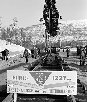 Grigory: Baikal-Amur Mainline construction, 1983