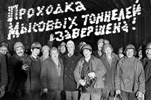 Tunnels: Baikal-Amur Mainline construction, 1984
