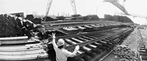 Severobaykalsk: Baikal-Amur Mainline construction, 1984