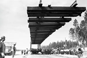 Chita: Baikal-Amur Mainline construction, 1984