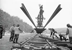 Mainline: Baikal-Amur Mainline construction, 1984