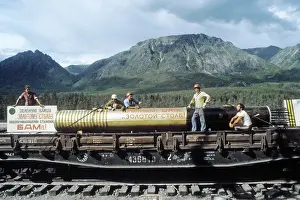 Sections: Baikal-Amur Mainline construction, 1984