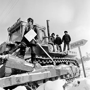 Magistralny: Baikal-Amur Mainline construction, 1989