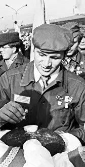 Welcomed: Baikal-Amur-Mainline constructors, 1974