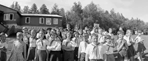 Severobaykalsk: Baikal-Amur Mainline workers, 1984