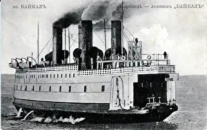 The Philip E Robinson Collection: The Baikal in service on the lake