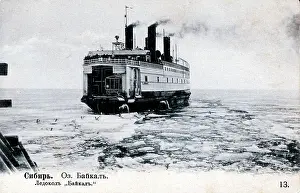 The Philip E Robinson Collection: The Baikal in service on the lake