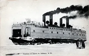 The Philip E Robinson Collection: The Baikal in service on the lake