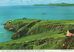 Baily: Baily Lighthouse, Howth Head overlooking Dublin Bay
