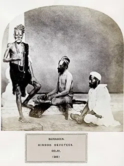 Brahmin: Bairagees, Hindoo devotees, Delhi