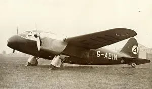 Flown: BAIV Double Eagle, G-AEIN, The Perfect Lady, at Hanworth