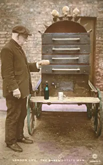 Barrow: The Baked Potato Man with his cart