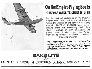 Trefoil: Bakelite Components For Aircraft - Trefoil