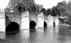 Bakewell: Bakewell, the Bridge c1955