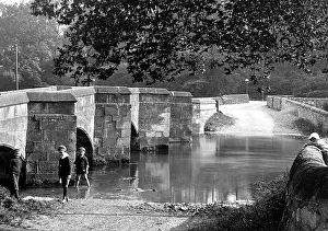 Bakewell: Bakewell Bridge and Ford early 1900s