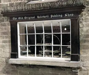 Ofcolourisedpic: BAKEWELL PUDDING SHOP