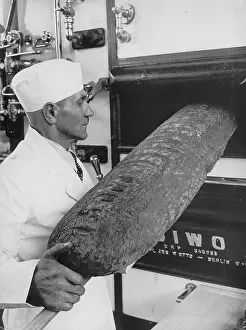 Loaf: Baking bread, 1935