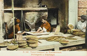 Bakes: Baking Flatbreads at Elisabetpol, Azerbaijan