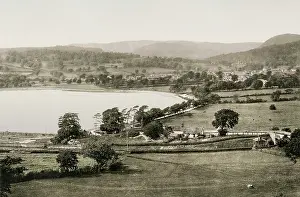 Bala: Bala town and lake, Wales