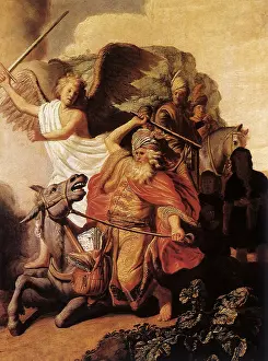 1626: Balaam's Ass, by Rembrandt