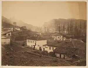 Balaklava: Balaclava looking seawards, the Commandant's house in the fo