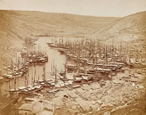 1854: Balaklava Harbour, looking north