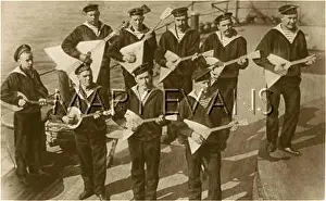 Slava: The Balalaika band of the battle-ship Slava