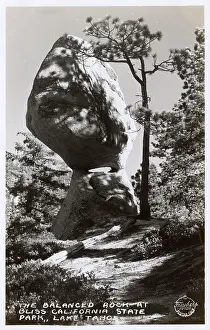 Dappled: Balanced Rock, Bliss State Park, Lake Tahoe, California, USA