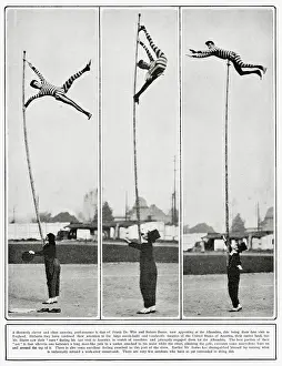Entertainers: Balancing act at the Alhambra Theatre 1901